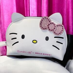 Hello Kitty Creme Shop Makeup Cosmetic Bag Cosmetic Toiletry Travel Gym Holiday